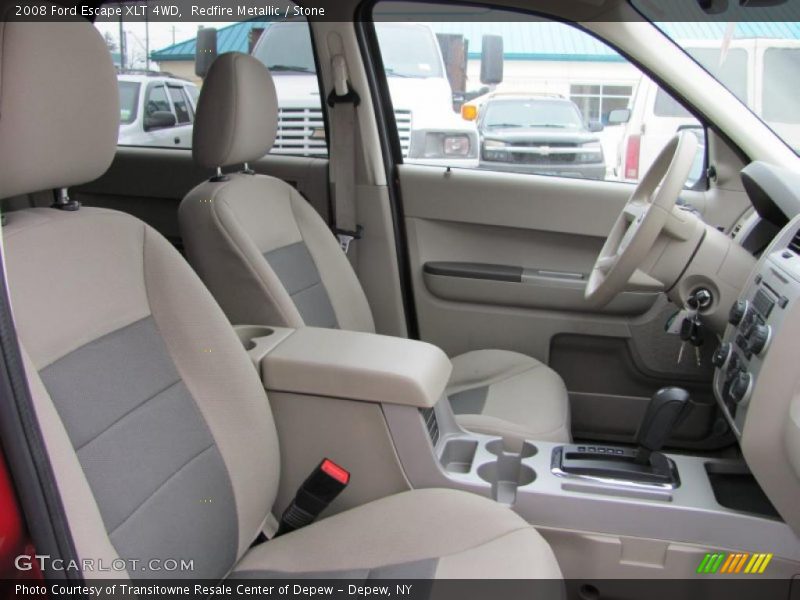 Redfire Metallic / Stone 2008 Ford Escape XLT 4WD