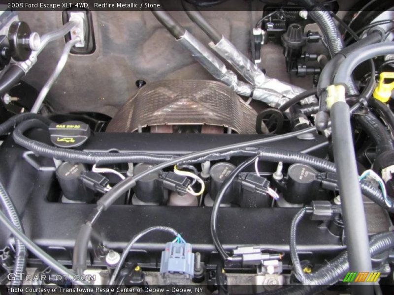 Redfire Metallic / Stone 2008 Ford Escape XLT 4WD