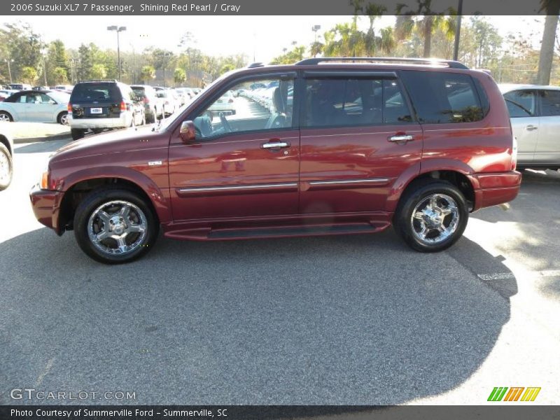 Shining Red Pearl / Gray 2006 Suzuki XL7 7 Passenger