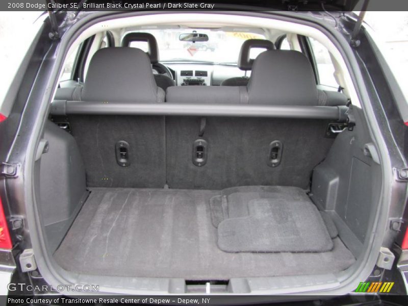 Brilliant Black Crystal Pearl / Dark Slate Gray 2008 Dodge Caliber SE