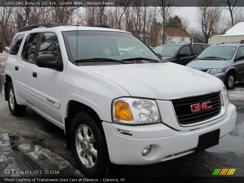 Summit White / Medium Pewter 2003 GMC Envoy XL SLE 4x4