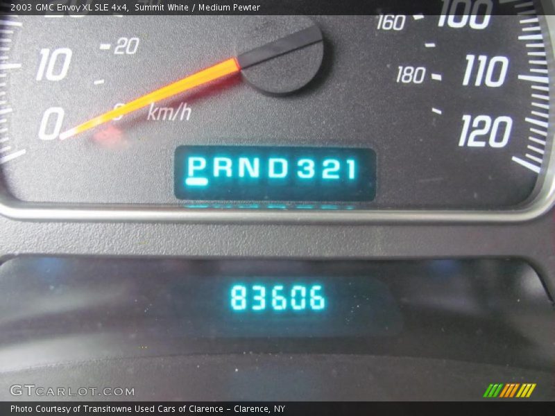 Summit White / Medium Pewter 2003 GMC Envoy XL SLE 4x4