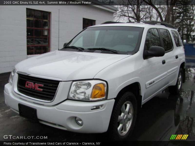 Summit White / Medium Pewter 2003 GMC Envoy XL SLE 4x4