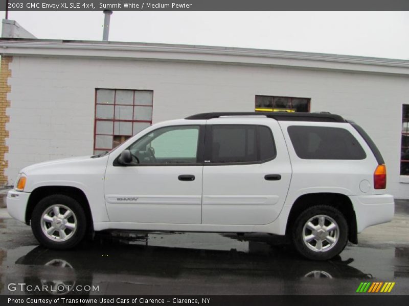 Summit White / Medium Pewter 2003 GMC Envoy XL SLE 4x4