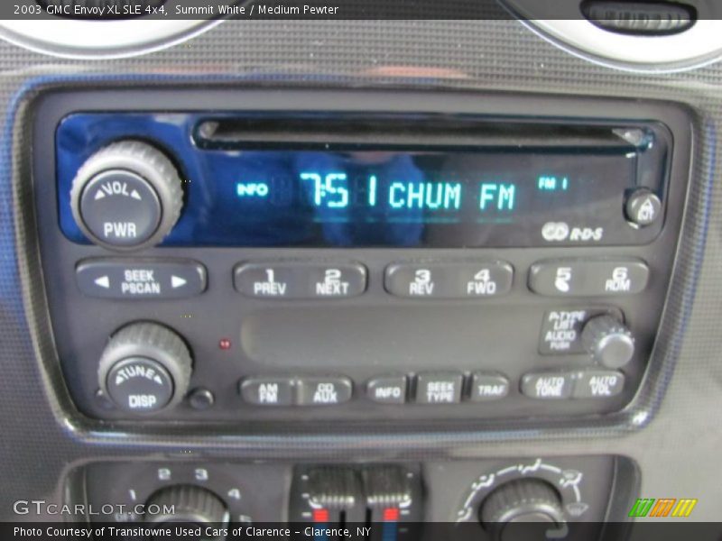 Summit White / Medium Pewter 2003 GMC Envoy XL SLE 4x4