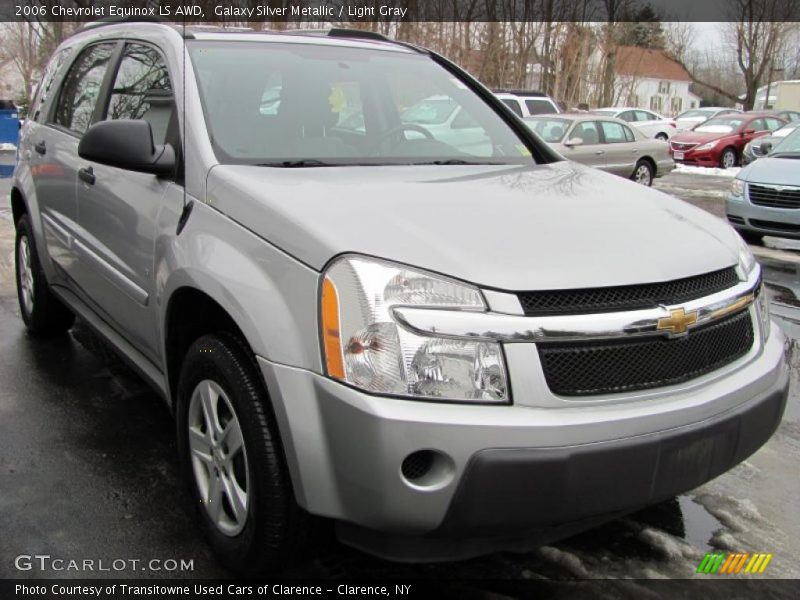 Galaxy Silver Metallic / Light Gray 2006 Chevrolet Equinox LS AWD