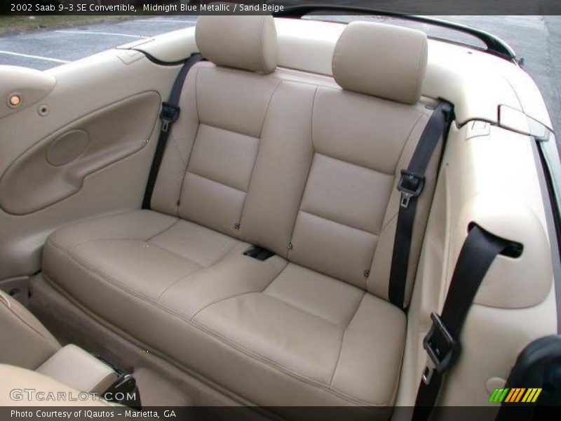  2002 9-3 SE Convertible Sand Beige Interior