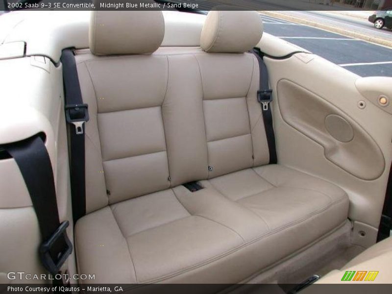  2002 9-3 SE Convertible Sand Beige Interior