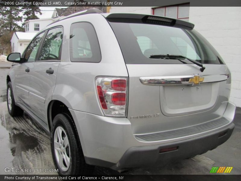 Galaxy Silver Metallic / Light Gray 2006 Chevrolet Equinox LS AWD
