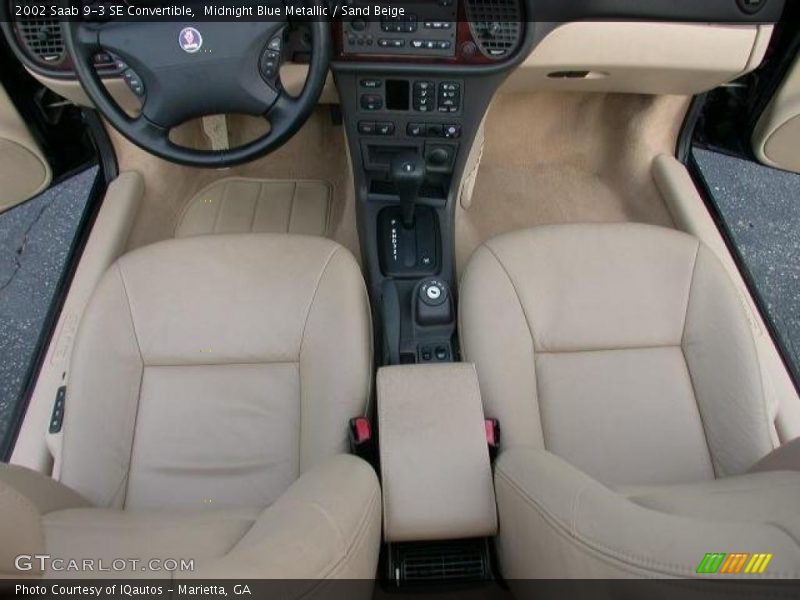  2002 9-3 SE Convertible Sand Beige Interior