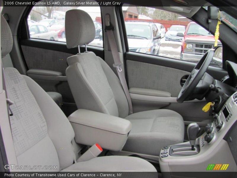 Galaxy Silver Metallic / Light Gray 2006 Chevrolet Equinox LS AWD