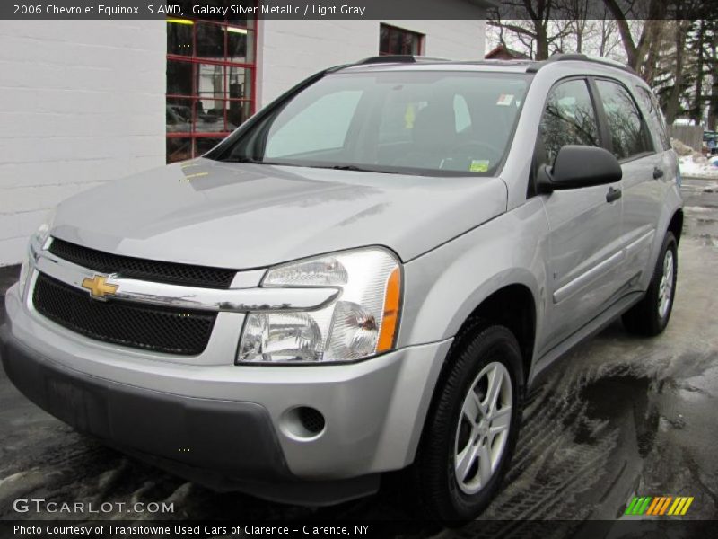 Galaxy Silver Metallic / Light Gray 2006 Chevrolet Equinox LS AWD