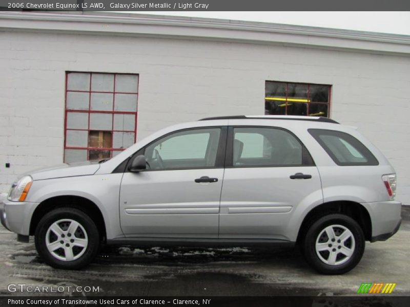Galaxy Silver Metallic / Light Gray 2006 Chevrolet Equinox LS AWD