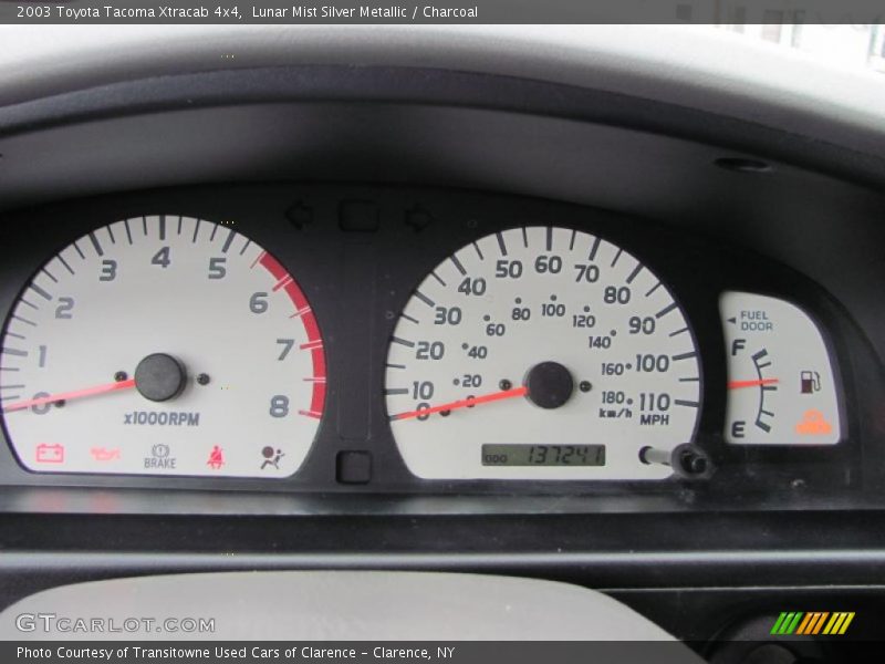 Lunar Mist Silver Metallic / Charcoal 2003 Toyota Tacoma Xtracab 4x4