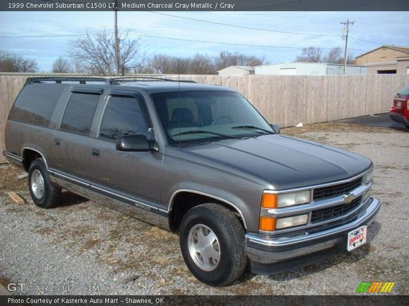 Medium Charcoal Gray Metallic / Gray 1999 Chevrolet Suburban C1500 LT