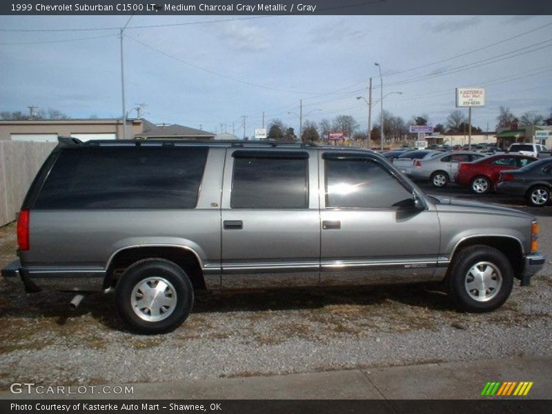 Medium Charcoal Gray Metallic / Gray 1999 Chevrolet Suburban C1500 LT
