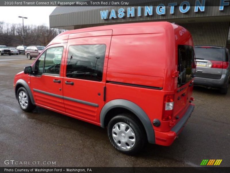 Torch Red / Dark Gray 2010 Ford Transit Connect XLT Passenger Wagon
