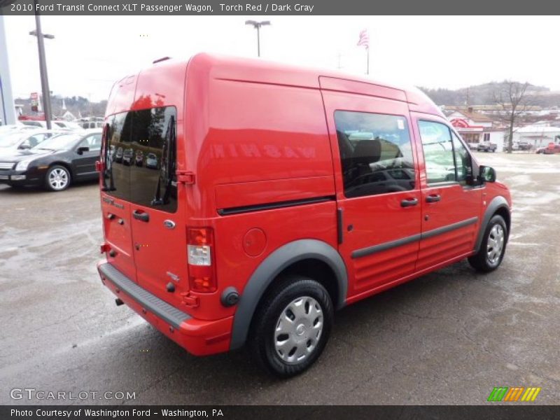 Torch Red / Dark Gray 2010 Ford Transit Connect XLT Passenger Wagon