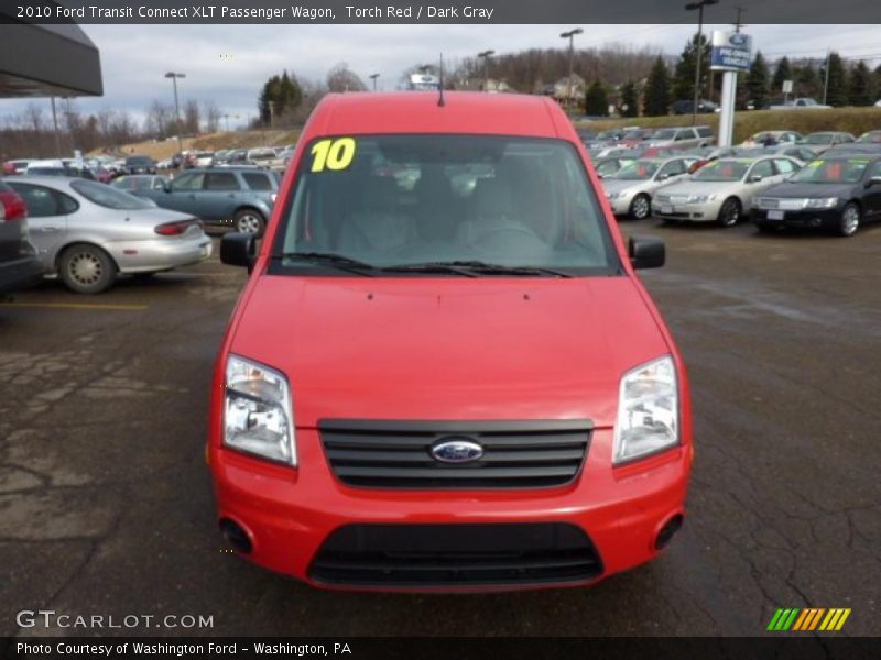 Torch Red / Dark Gray 2010 Ford Transit Connect XLT Passenger Wagon