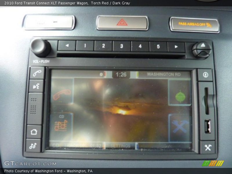 Torch Red / Dark Gray 2010 Ford Transit Connect XLT Passenger Wagon