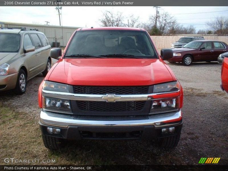 Victory Red / Very Dark Pewter 2006 Chevrolet Colorado Z71 Crew Cab 4x4