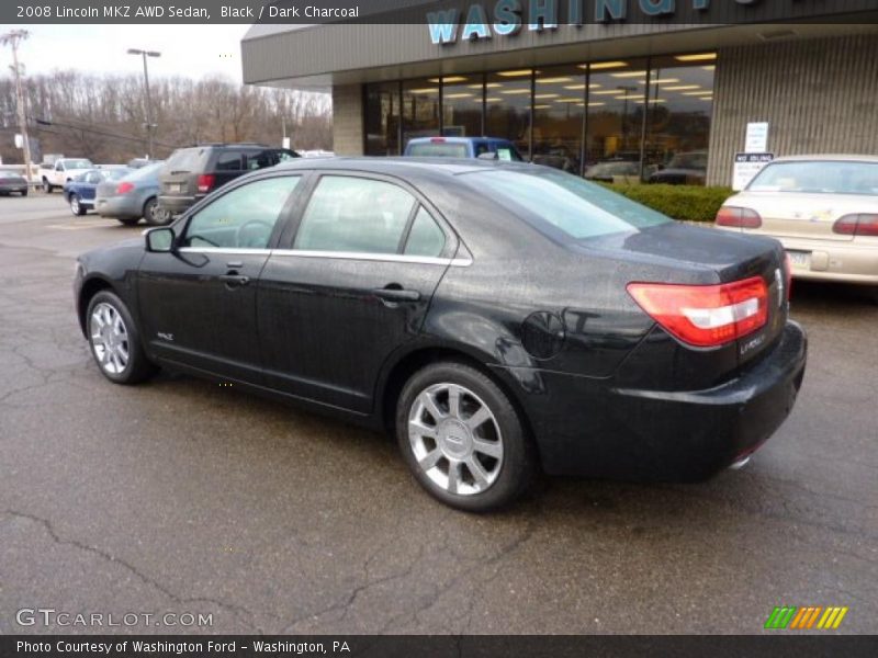 Black / Dark Charcoal 2008 Lincoln MKZ AWD Sedan