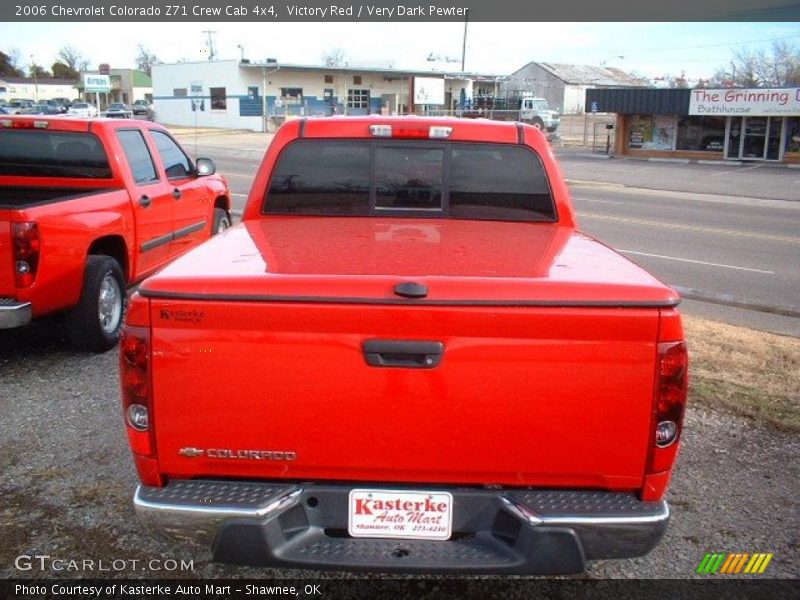 Victory Red / Very Dark Pewter 2006 Chevrolet Colorado Z71 Crew Cab 4x4