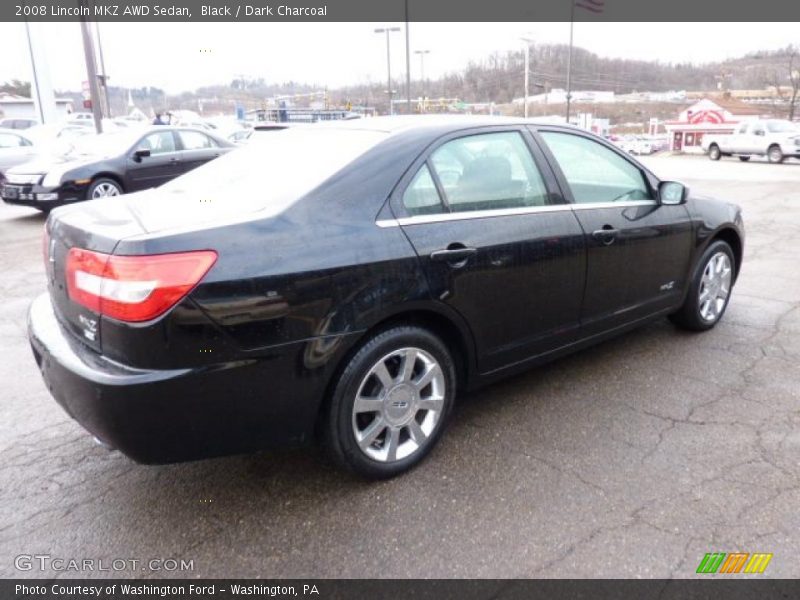 Black / Dark Charcoal 2008 Lincoln MKZ AWD Sedan