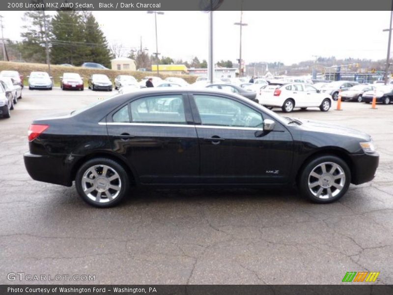 Black / Dark Charcoal 2008 Lincoln MKZ AWD Sedan