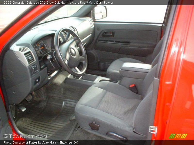 Victory Red / Very Dark Pewter 2006 Chevrolet Colorado Z71 Crew Cab 4x4