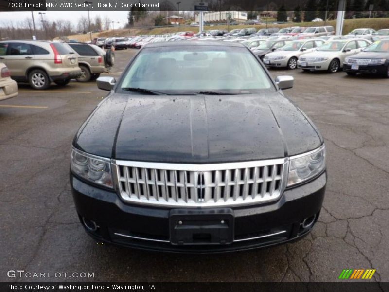 Black / Dark Charcoal 2008 Lincoln MKZ AWD Sedan