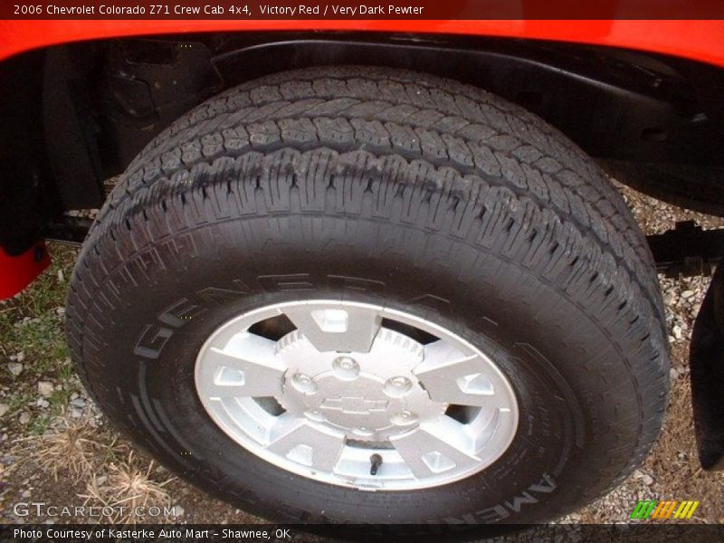 Victory Red / Very Dark Pewter 2006 Chevrolet Colorado Z71 Crew Cab 4x4