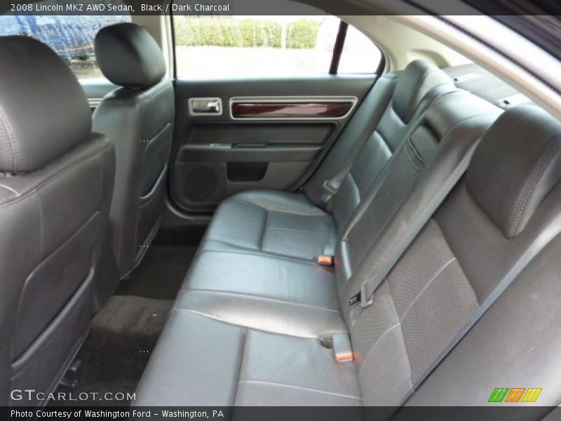 Black / Dark Charcoal 2008 Lincoln MKZ AWD Sedan