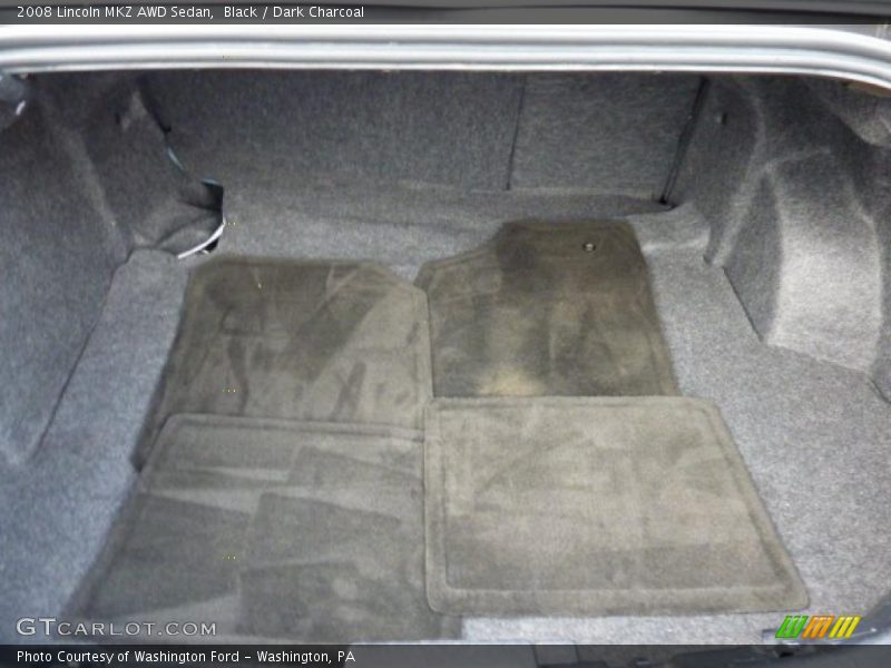 Black / Dark Charcoal 2008 Lincoln MKZ AWD Sedan