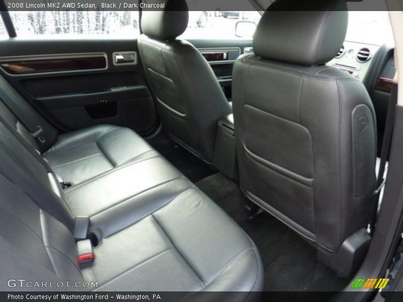 Black / Dark Charcoal 2008 Lincoln MKZ AWD Sedan