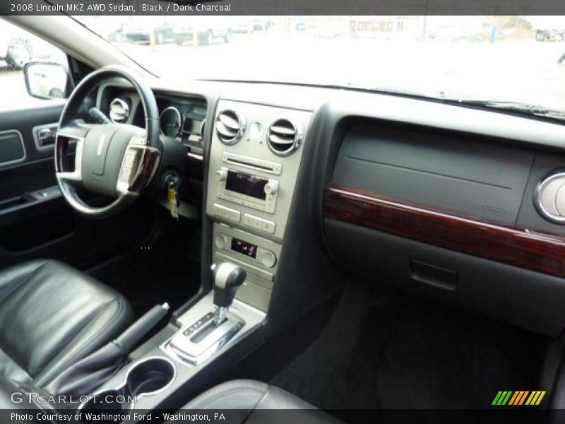 Black / Dark Charcoal 2008 Lincoln MKZ AWD Sedan
