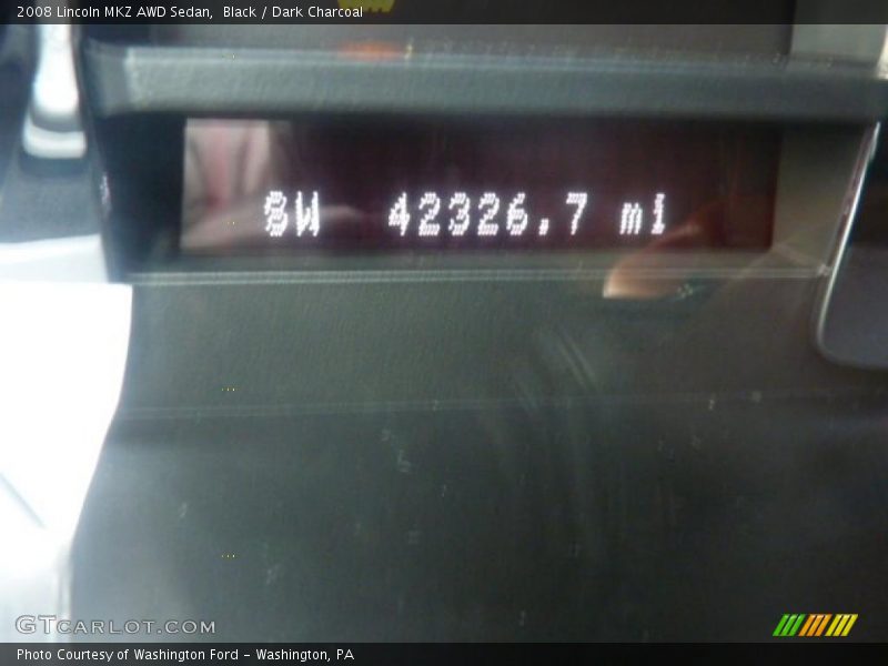 Black / Dark Charcoal 2008 Lincoln MKZ AWD Sedan