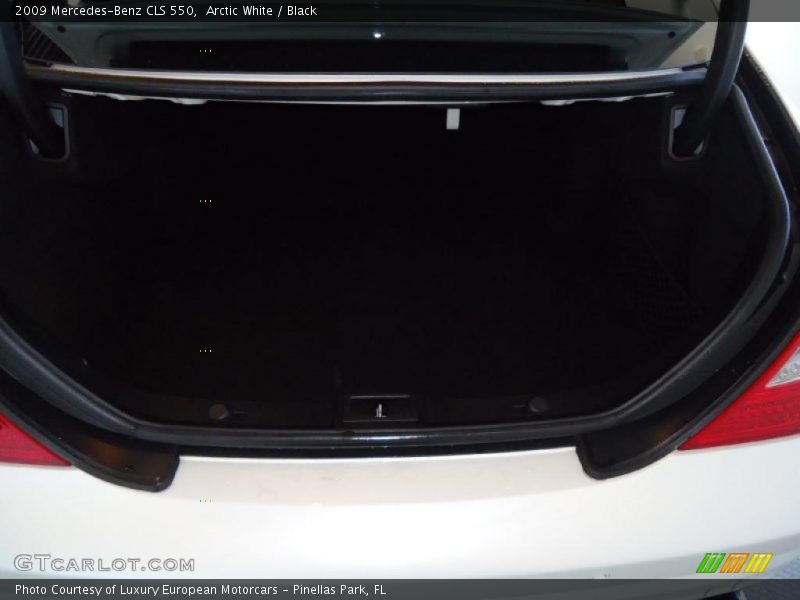 Arctic White / Black 2009 Mercedes-Benz CLS 550