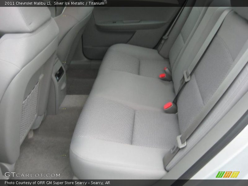 Silver Ice Metallic / Titanium 2011 Chevrolet Malibu LS
