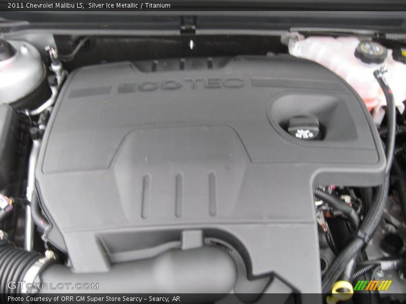 Silver Ice Metallic / Titanium 2011 Chevrolet Malibu LS