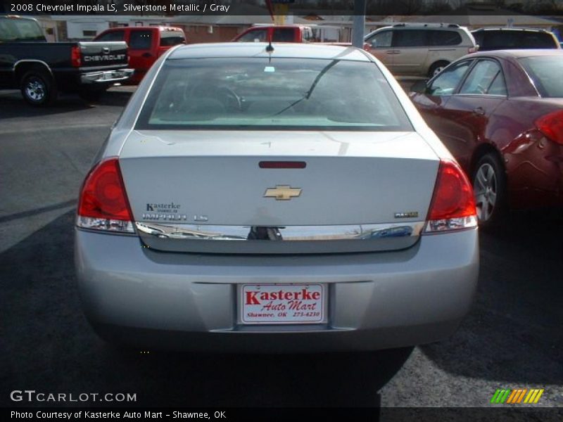 Silverstone Metallic / Gray 2008 Chevrolet Impala LS