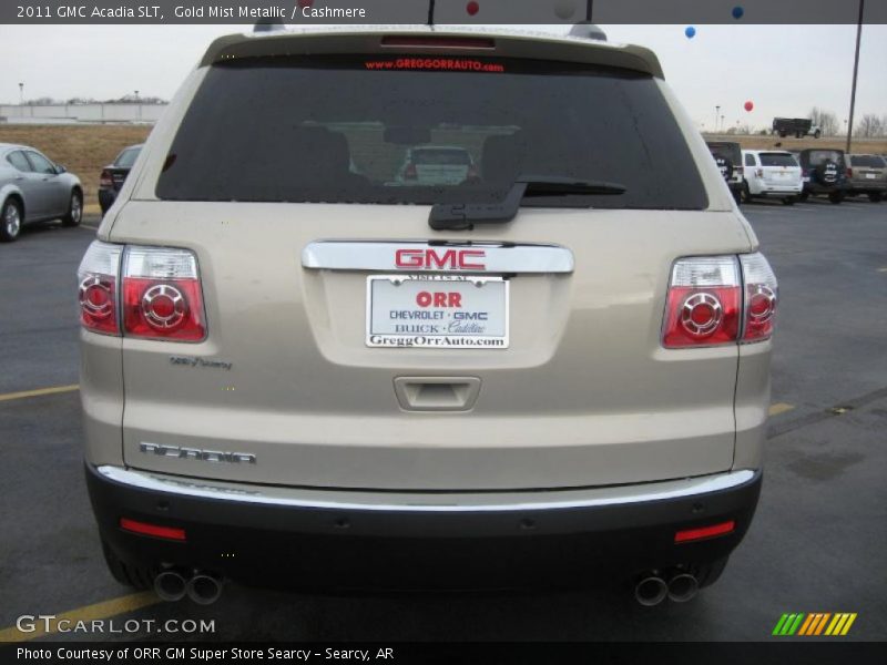 Gold Mist Metallic / Cashmere 2011 GMC Acadia SLT
