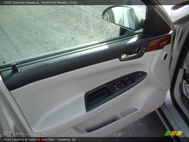 Silverstone Metallic / Gray 2008 Chevrolet Impala LS