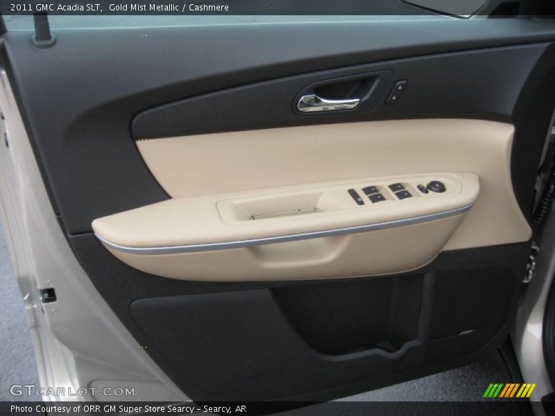 Gold Mist Metallic / Cashmere 2011 GMC Acadia SLT