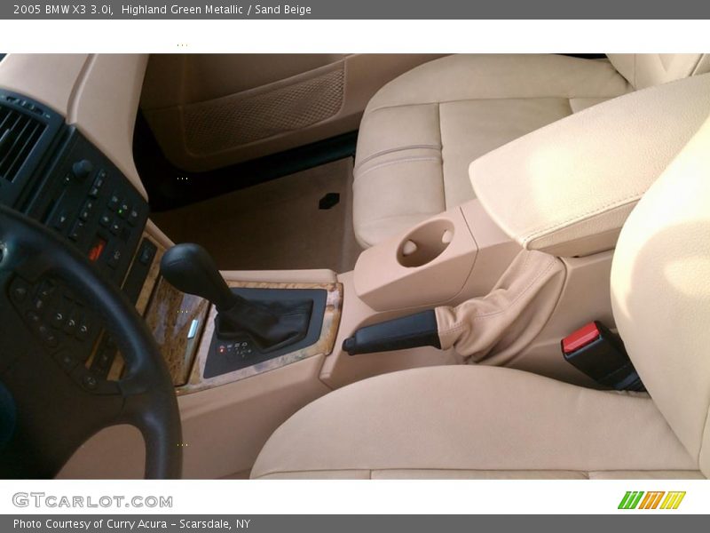 Highland Green Metallic / Sand Beige 2005 BMW X3 3.0i