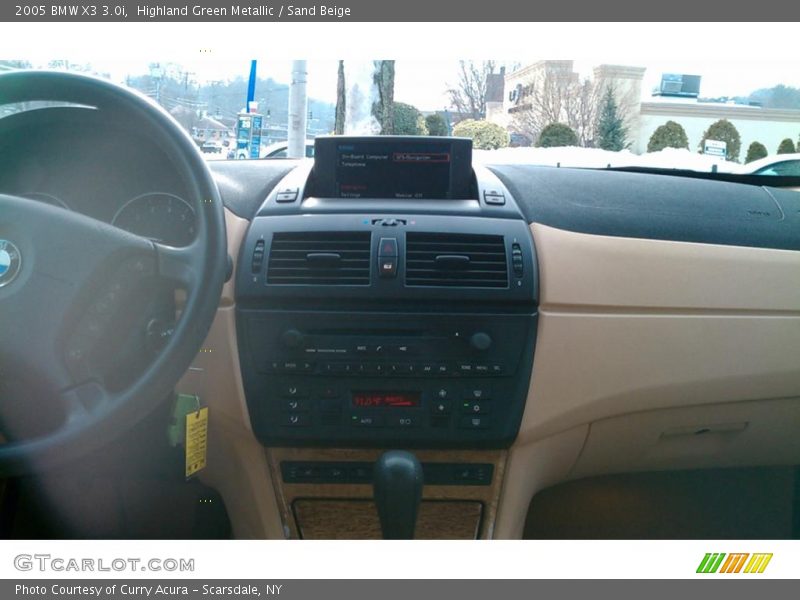 Highland Green Metallic / Sand Beige 2005 BMW X3 3.0i