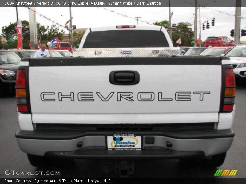 Summit White / Dark Charcoal 2004 Chevrolet Silverado 3500HD Crew Cab 4x4 Dually