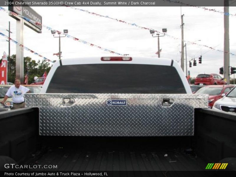 Summit White / Dark Charcoal 2004 Chevrolet Silverado 3500HD Crew Cab 4x4 Dually