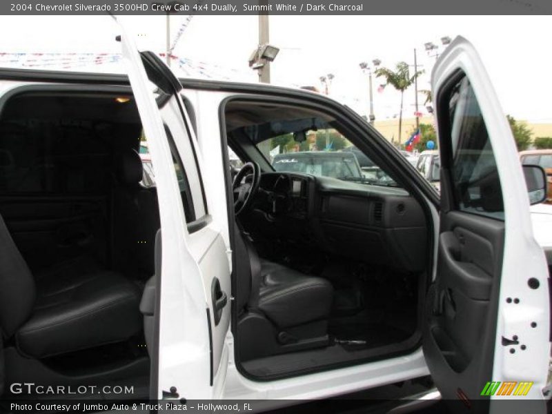 Summit White / Dark Charcoal 2004 Chevrolet Silverado 3500HD Crew Cab 4x4 Dually