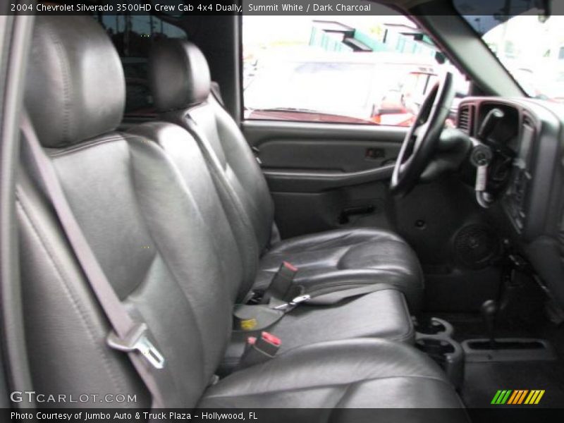 Summit White / Dark Charcoal 2004 Chevrolet Silverado 3500HD Crew Cab 4x4 Dually